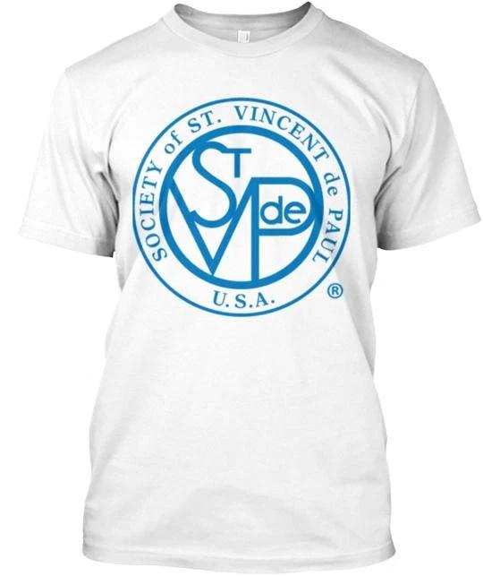 Футболка Святой Винсент де Поль Сделано в США Размеры от S до 5XL L