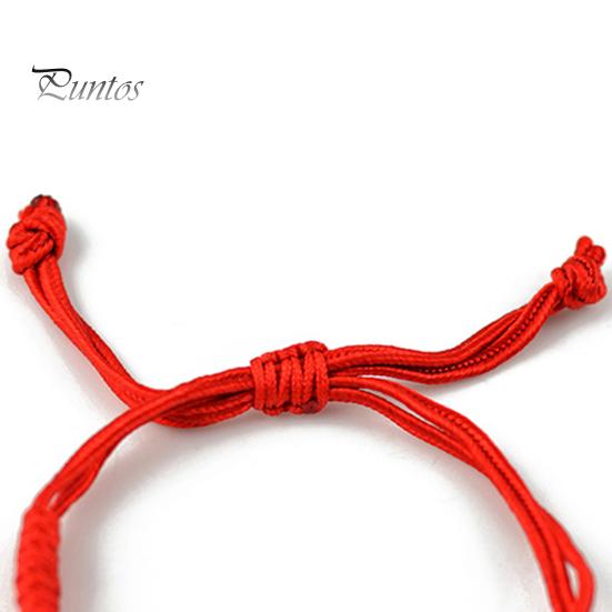 Knitting Bracelet Chinese Style Red Rope Braided Fashion Jewelry Handmade Adjustable Bangle for Unisex Hand Chain