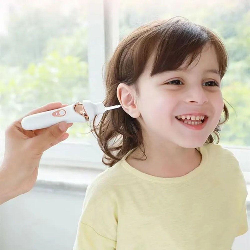 USB Rechargeable Electric Ear Pick Soft Ear Spoon Head Ear Cleaner Remover  Children/Adults