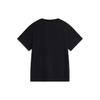 Li Ning X League Of Legends Collaboration Esports Series Solid Color Crew Neck Pullover Short Sleeve Regular T-Shirt Women Tops Black AHSUA96-3