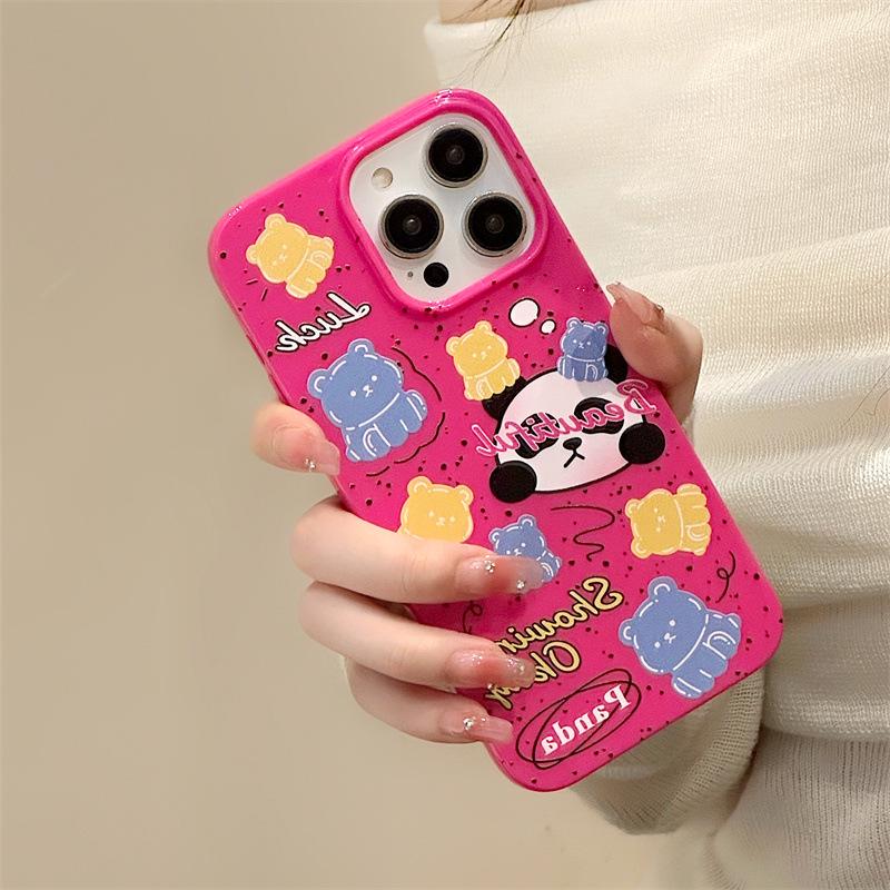 Zhitai Cartoon Mobile Case for iPhone 12, 13, 14, 15Pro, 16, and Pro Max Models