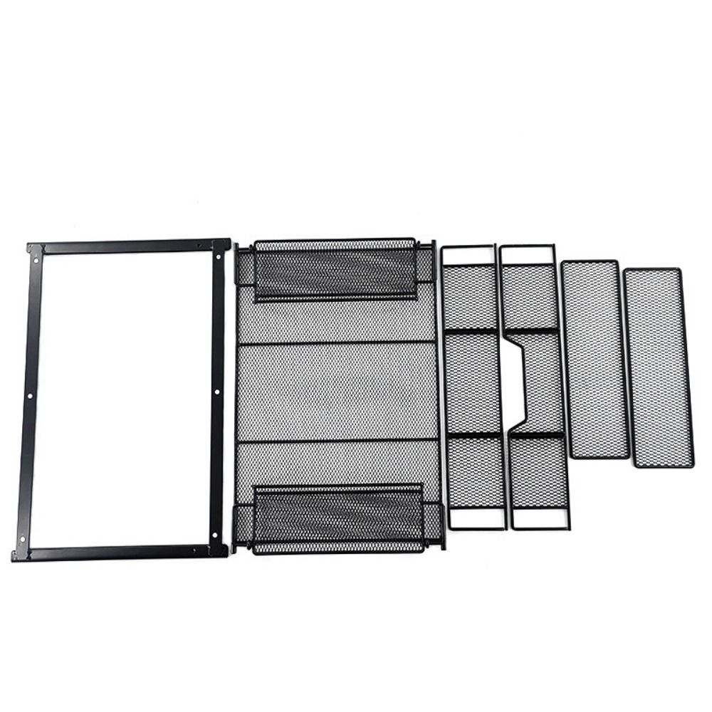 Slide-Out Desktop Organizer Large Capacity Metal Storage Basket Under Desk Drawer  Classroom