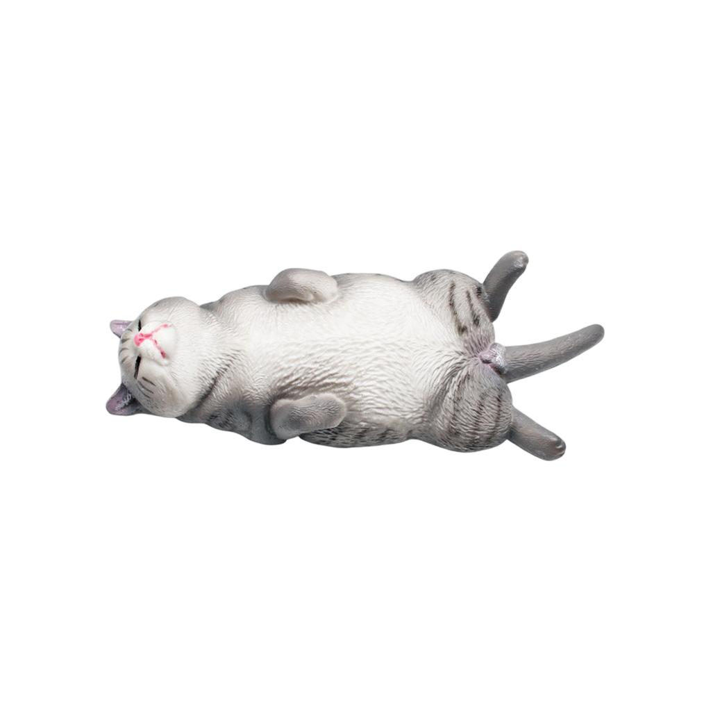 Simulated Pet Model, Children's Short,haired  Sleepy, Domestic Desktop Decoration.
