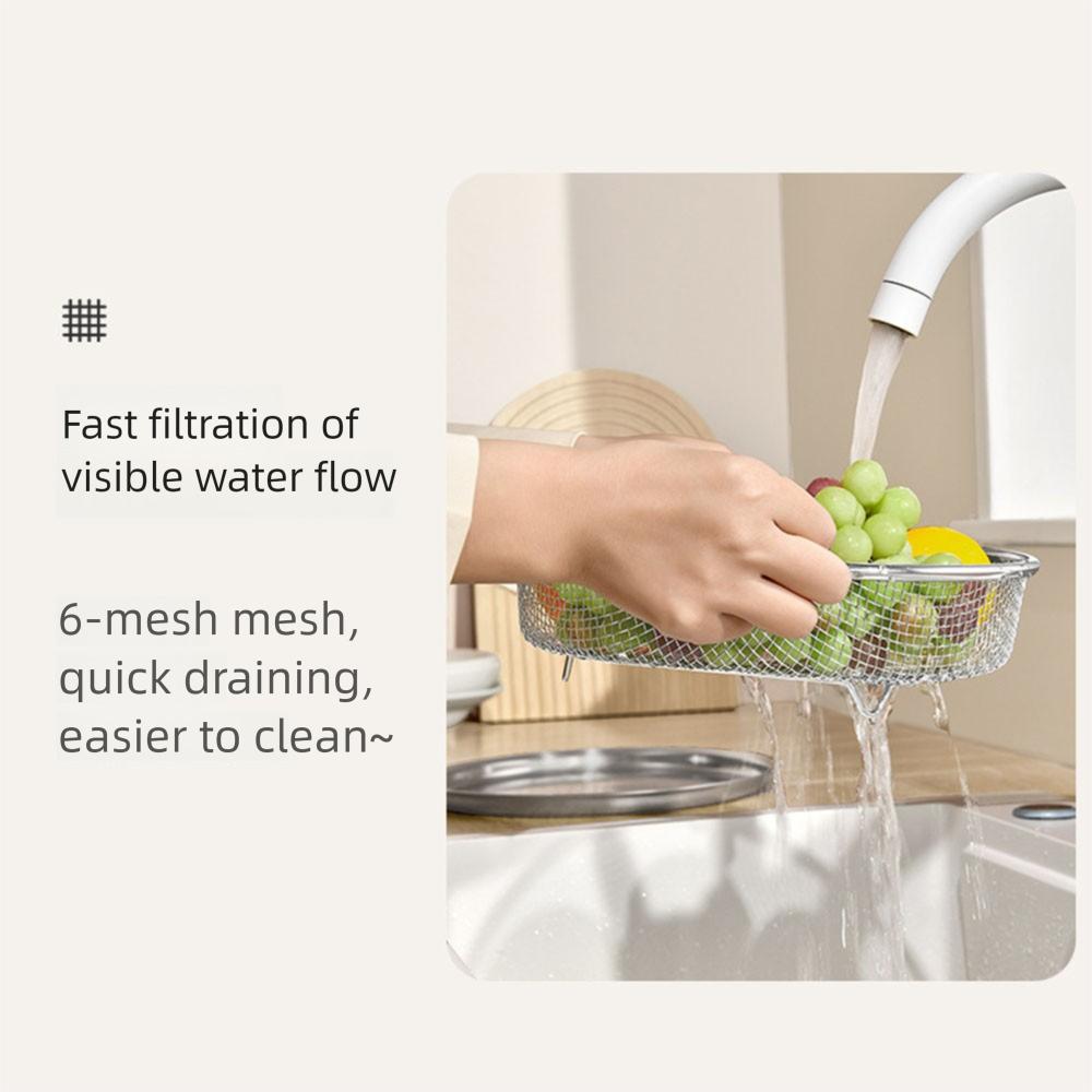 Reusable Chef Frying Strainer Double-ear Strainer Basket  Kitchen Cooking Utensils
