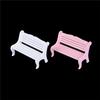13*8Cm Wooden Bench Chair 1:12 Dollhouse Miniature Furniture Garden Decor