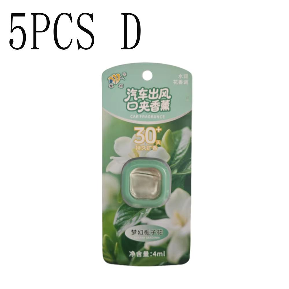 1pc Car Aromatherapy Breathable Film Air Conditioning Vent Clip Long-Lasting Odor Removal Inside The Cars Decorative Accessories