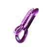 Vibrating Cock Ring With Tongue Clitoral Stimulator Raised Nodules Anal Beads For Couple Play Adult Sex Toys Penis Ring Wearable