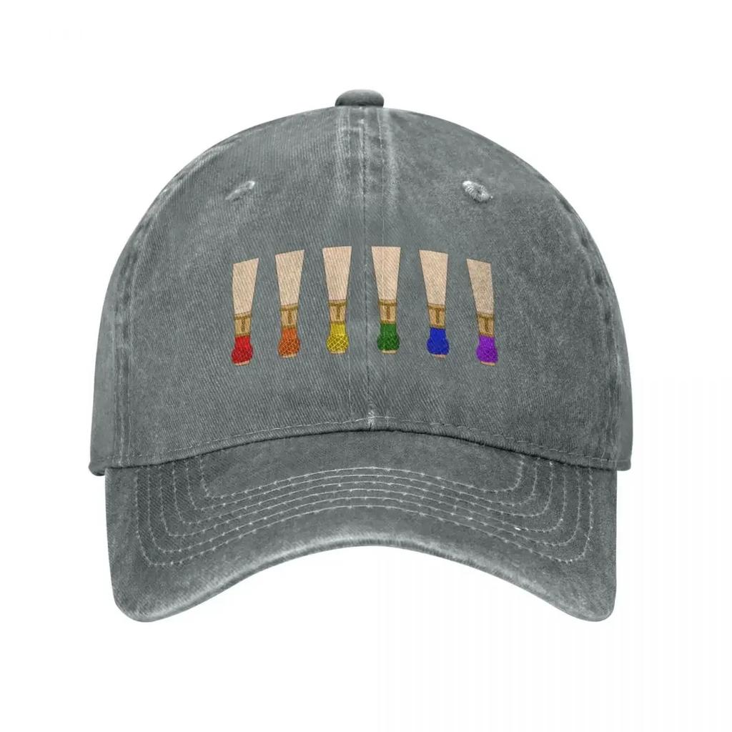 Bassoon Reeds (Rainbow) Baseball Cap Mountaineering Icon Summer Hat Brand Unisex Cap Boy Child Womens