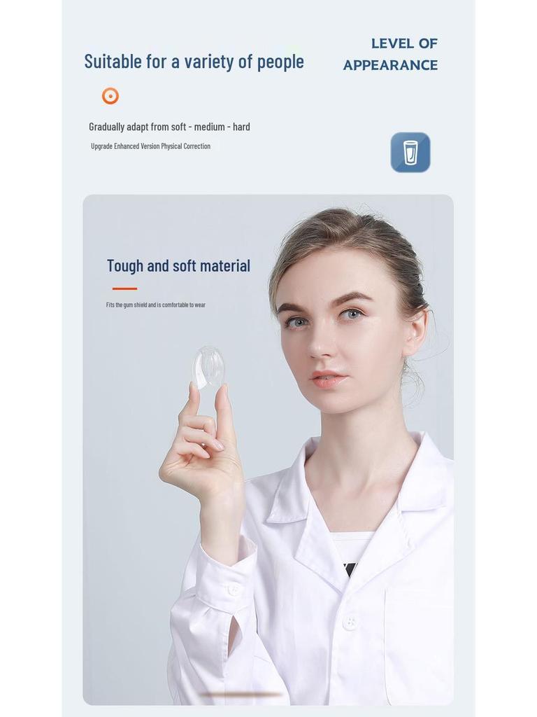 Adult Invisible Mouthguard for Protruding Teeth and Teeth Grinding