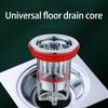 4pcs Anti Clog Magnetic Suction Floor Drain Plugs Floor Drain Shower Waste Water Drainer for Odor Frees Living Spaces