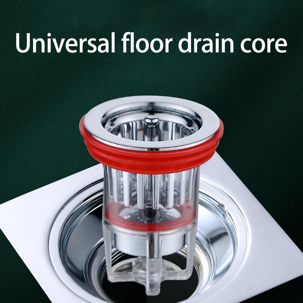 4pcs Anti Clog Magnetic Suction Floor Drain Plugs Floor Drain Shower Waste Water Drainer for Odor Frees Living Spaces