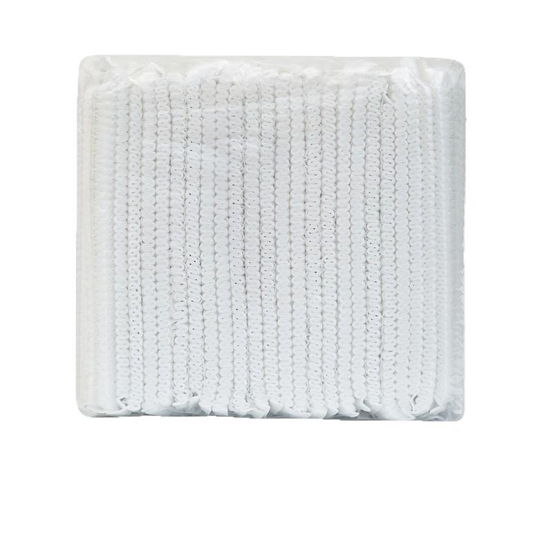 Disposable Non-woven Chef Hairnets: Dustproof Head Covers for Kitchen and Catering