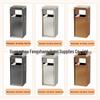 Stainless Steel Trash Can for Shopping Malls, Hotels, Offices, and Subway Stations