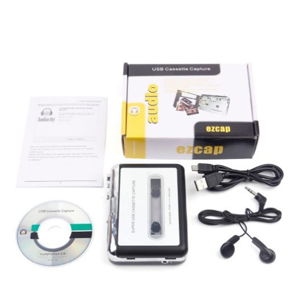 

Портативный USB-кассетный MP3-конвертер, устройство для захвата аудиокассет, плеер, совместимый с Windows, не требует установки драйверов