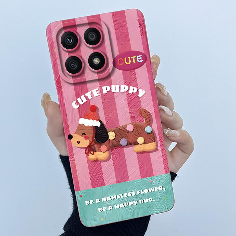 Hülle Für Honor X8a 4G X8b X8 4G Hülle Panda Süße Mädchen Katzen Flüssig Stoßfest Weicher Stoßfänger Für Honor X 8a X 8b Rückseite