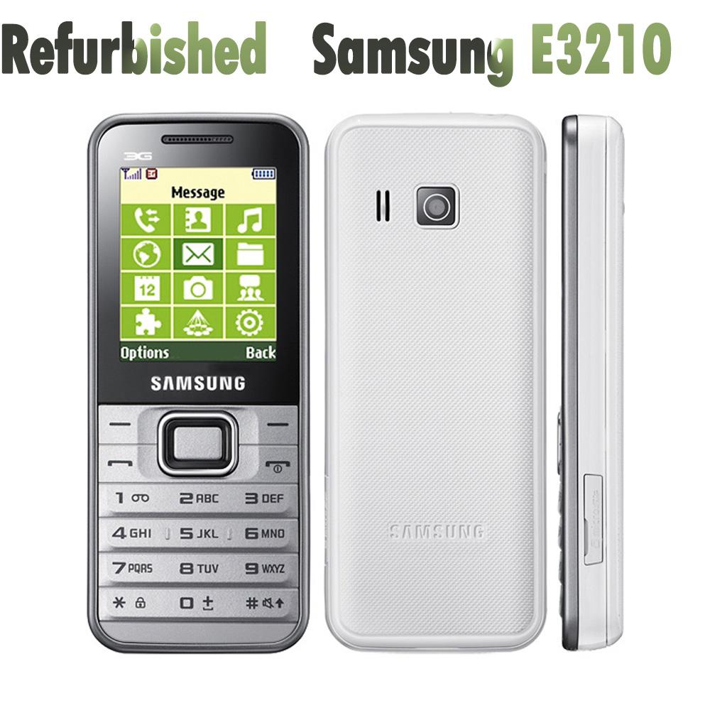 

95% новый Восстановленный Мобильный телефон Samsung E3210 No charger