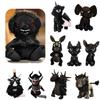 Xunkun Dark Animal Plush Toy With Five-pointed Star Elephant And Rabbit