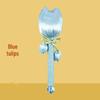 Brocade Tulip Mugwort Health Hammer: Exquisite Meridian Massage Hammer, Perfect Gift for Girls.