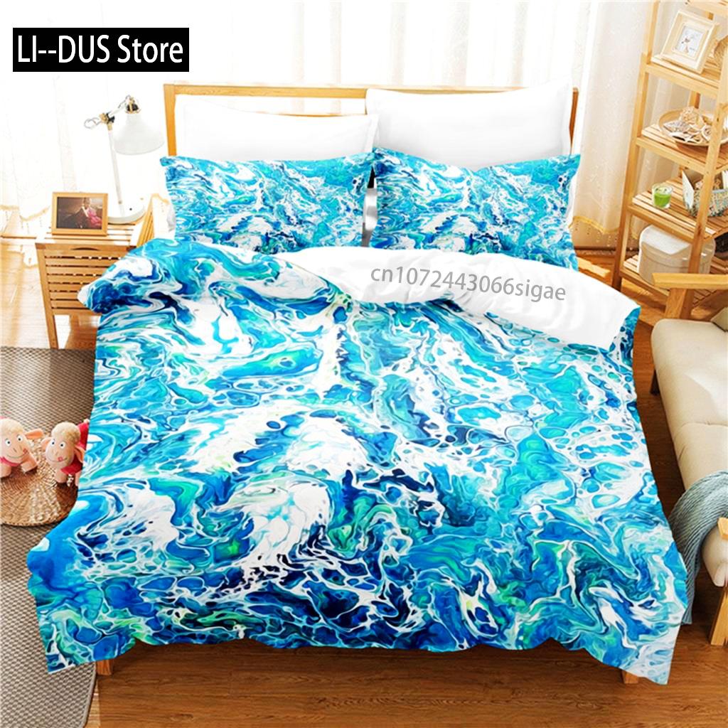 

Comforter Creative Design Painting Bedding Set Bedding Digital Printing Queen Size Bedding Set Fashion Design Comforter (quilt)-EU Single(135*200cm)3pcs