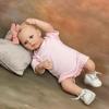 Reborn Baby Doll Maddie מעורב סיליקון ויניל גימור 3D צבוע עור ורידי אמנות אוסף בובות מתנה לילדות