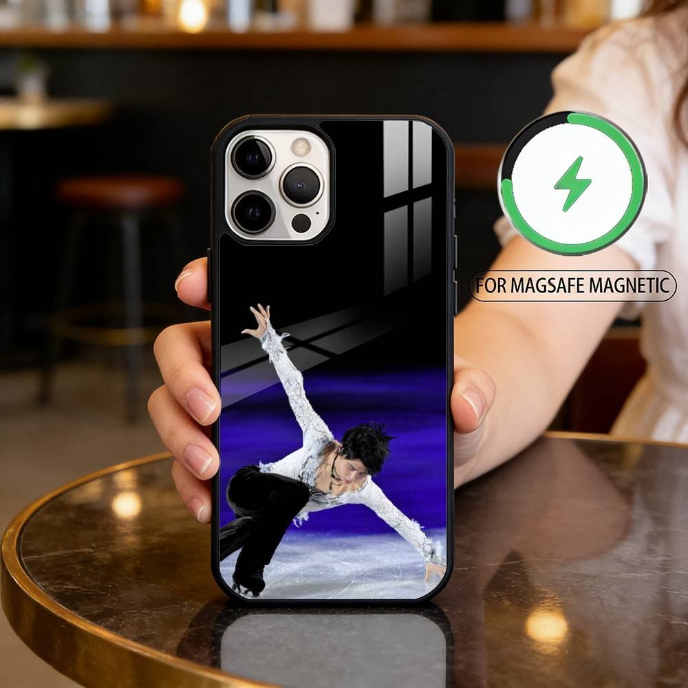 

4A Jump L-Legend Phone Case For iPhone17,16,15,14,13,12,11 Plus,Pro Max Magnetic For Magsafe Wireless Charging iPhone14PROMAX