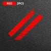 GOX3   2pcs/set Car Sticker Rearview Mirror Side Decal Stripe For Mercedes Benz AMG A B C E S Class GLA GLC CLA GLK GLE Accessories