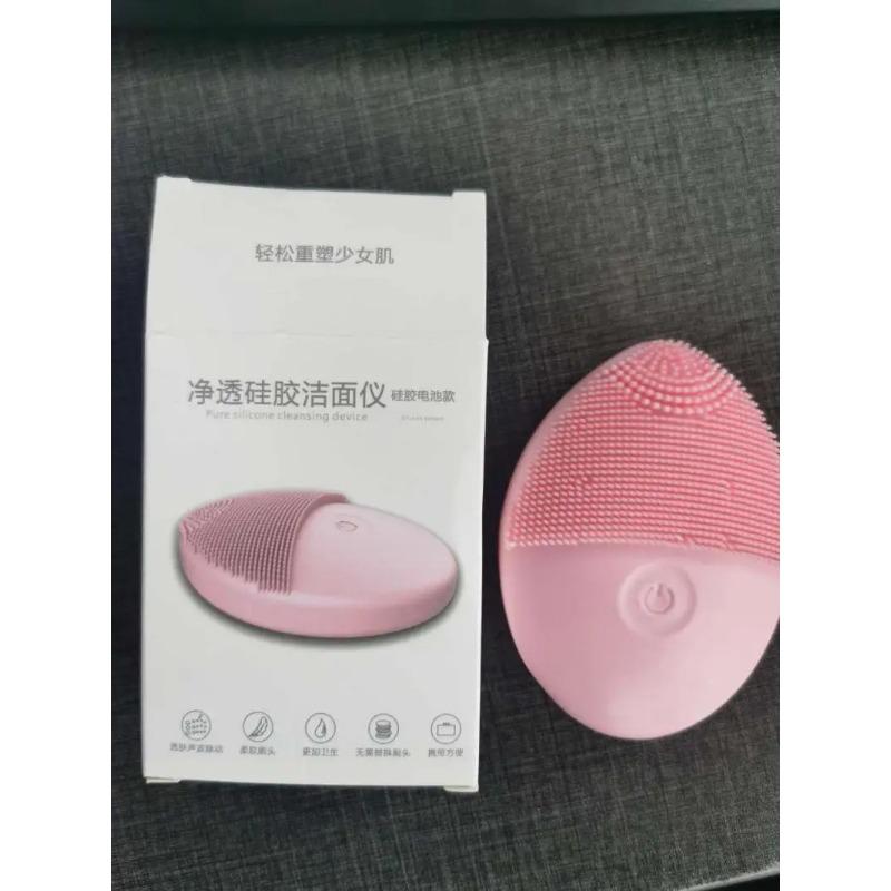 

Массажер для кожи, глубокие поры, усовершенствованный силиконовый массажер для лица, глубокое очищение пор, щетка для лица, нежный электрический звук Sonic