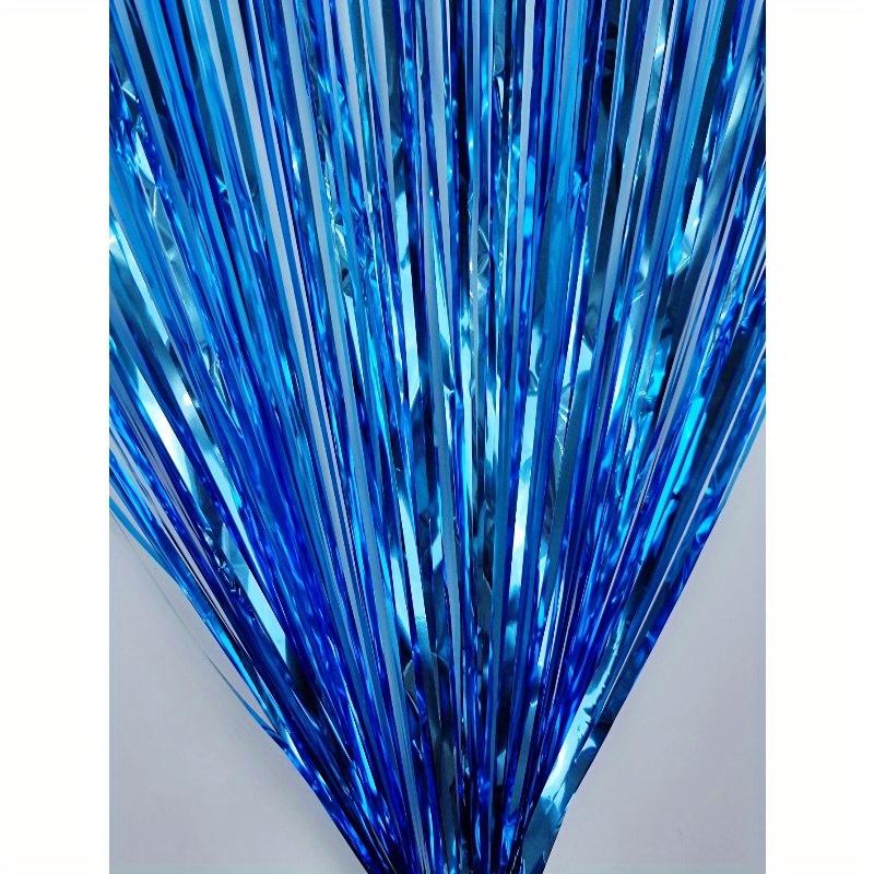 1pc Plastic Tassel Curtain, Modern Fringe Rain Curtain For Party