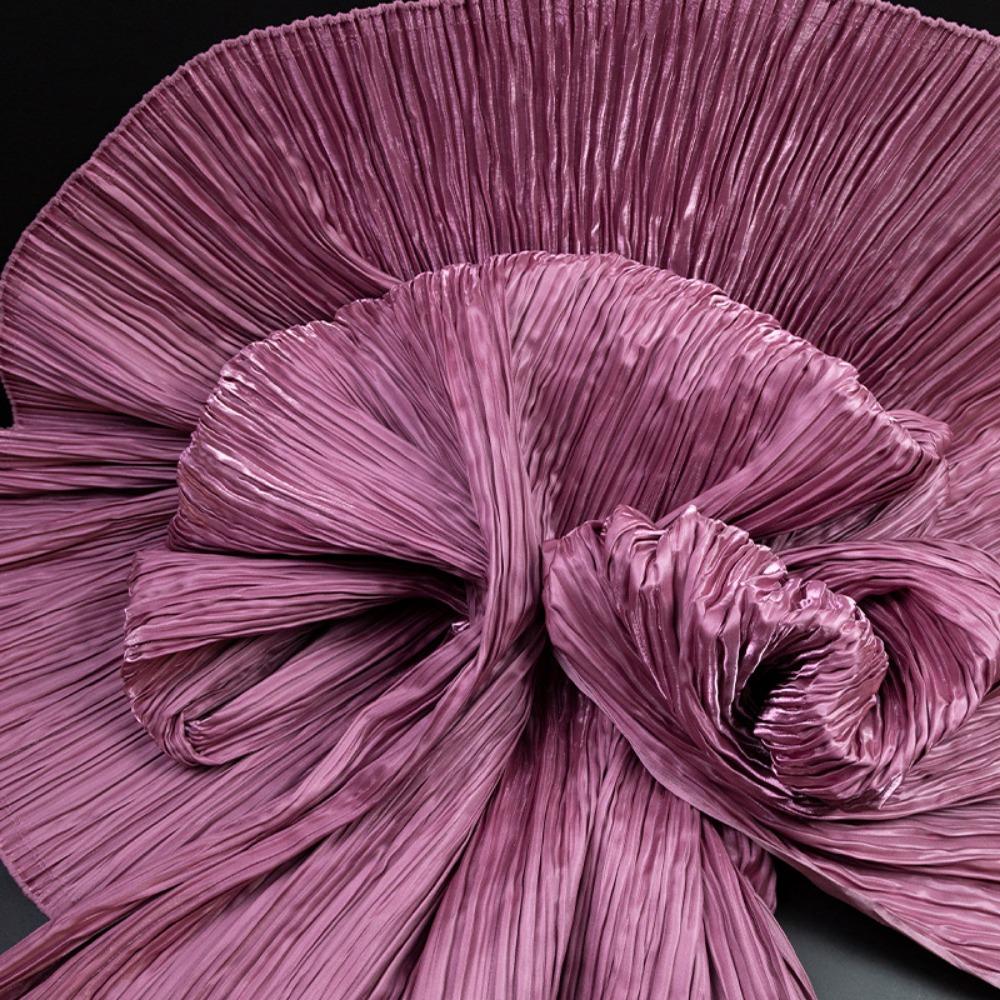 DIY Geschmiedeter Plissee-Stoff Polyter Kleiner Knitterstoff Wassergänzender Stoff Performance-Kleidung