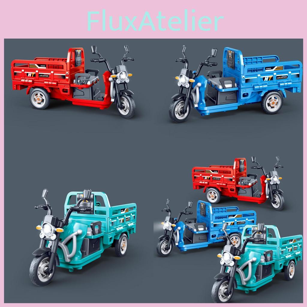 Children Inertia Sound Light Motorcycle Tricycle Toy For Boys Playroom Fun