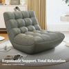 Contouredd Bean Bag Lounger Lazy Sofa Lounge Chair Snug Fullform Relaxation for Women, Students, Bedroom, Balcony