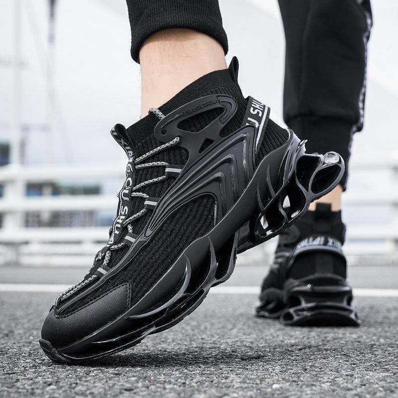 2024 new blade shoes casual sports shoes large size men's shoes fashion trendy shoes versatile outdoor breathable simple men's shoes