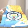 1pc Easy-Care Manchester United Manchester City Blanket, Perfect for Couch, Bed, Home, Travel & More, Warm & Durable Printed Blanket