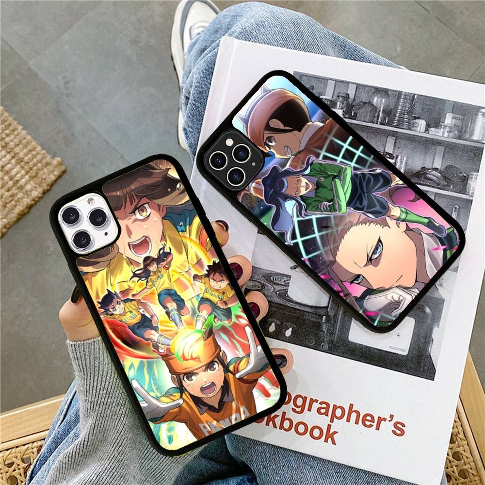 Axel Blaze Firestorm Inazuma Eleven Anime Phone Case For Iphone 11 12 13 14 15 Pro Max 17 16 Plus Hard PC+TPU Back Cover