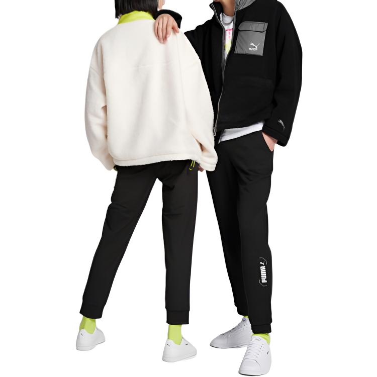 PUMA Patch Pocket Sherpa FW22 Jacket Unisex Black 539570-01