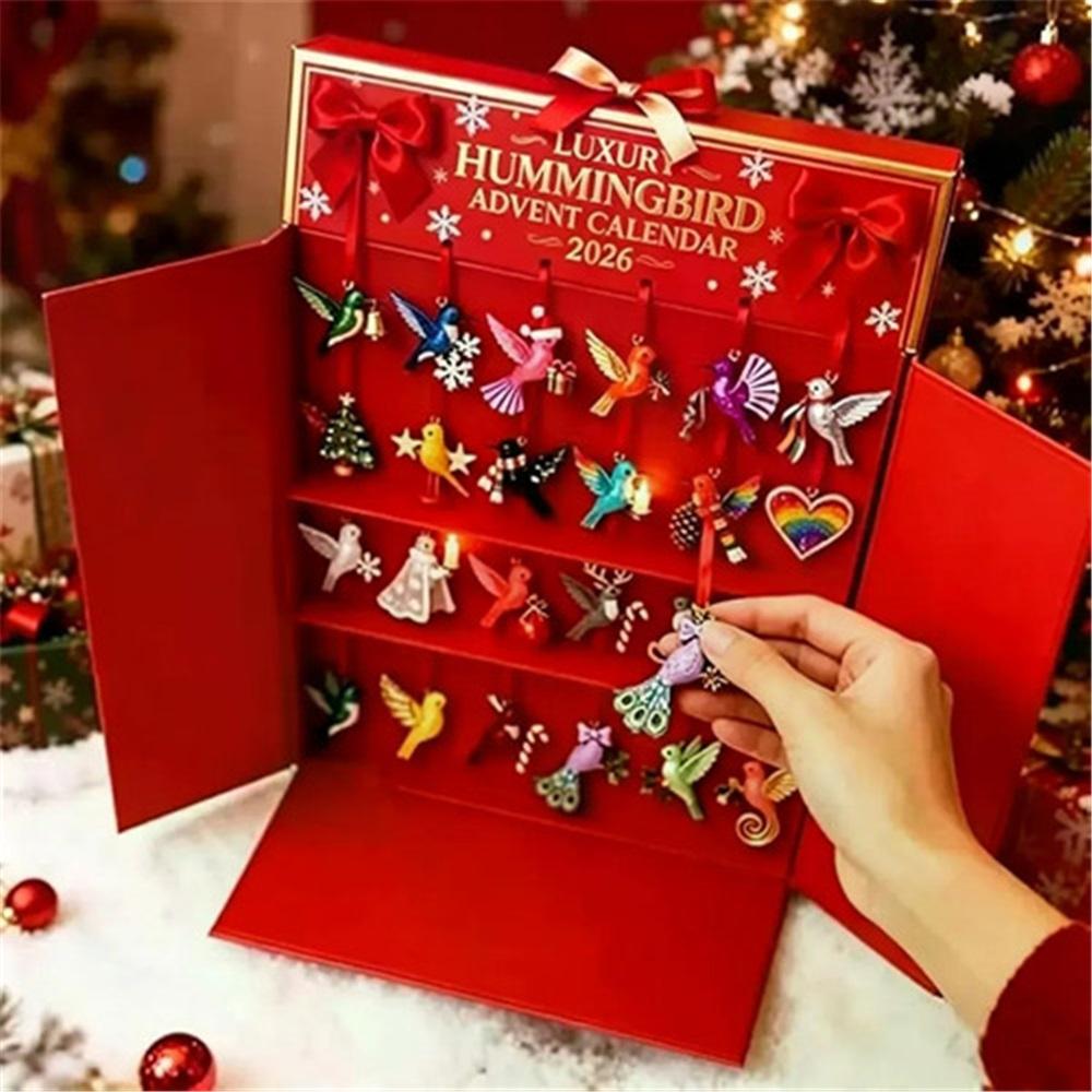 2026 Christmas Advent Calendar, Hummingbird Hanging