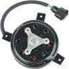 Radiator Cooling Fan Motor Heavy Duty Construction with Enhances Flows Efficiency Replaces 253863K175 for Vehicle
