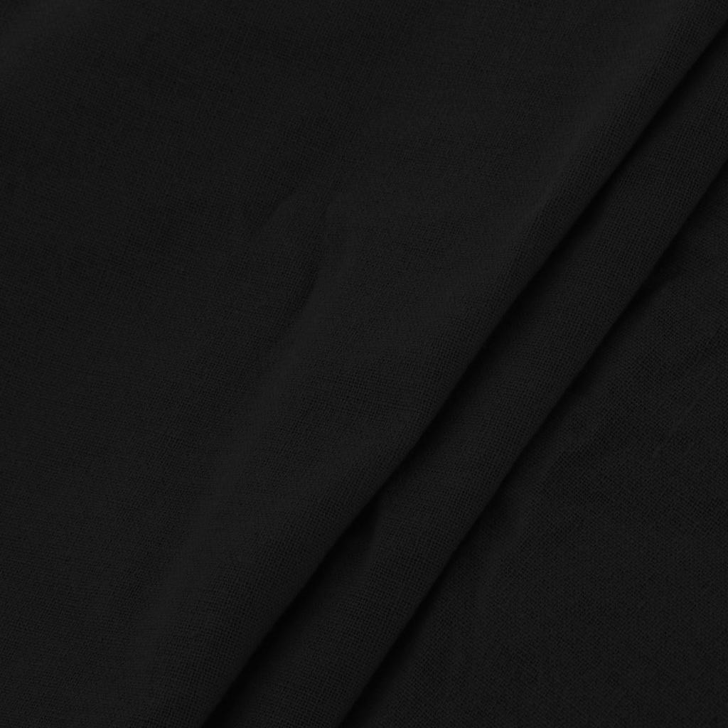 Women's Fashion Casual Colour Sleeveless Cotton Linen Pocket Dress