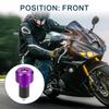 TUCKBOLD Motorcycle Handlebar End Plugs Aluminum Alloy 7/8" 22mm 30mm OD Fashionable | Front