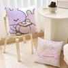 Cartoon A-Asamimichan Cute Bunny cushion For Bedroom Car Coffee Shop Room and Living Room Sofa Decorative Pillow Cover Case