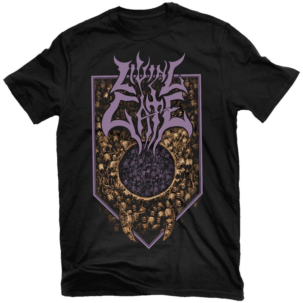 Living Gate  Suffer As One Band Graphic Tee  Cotton Round Neck Casual Unisex Tshirt Summer Top