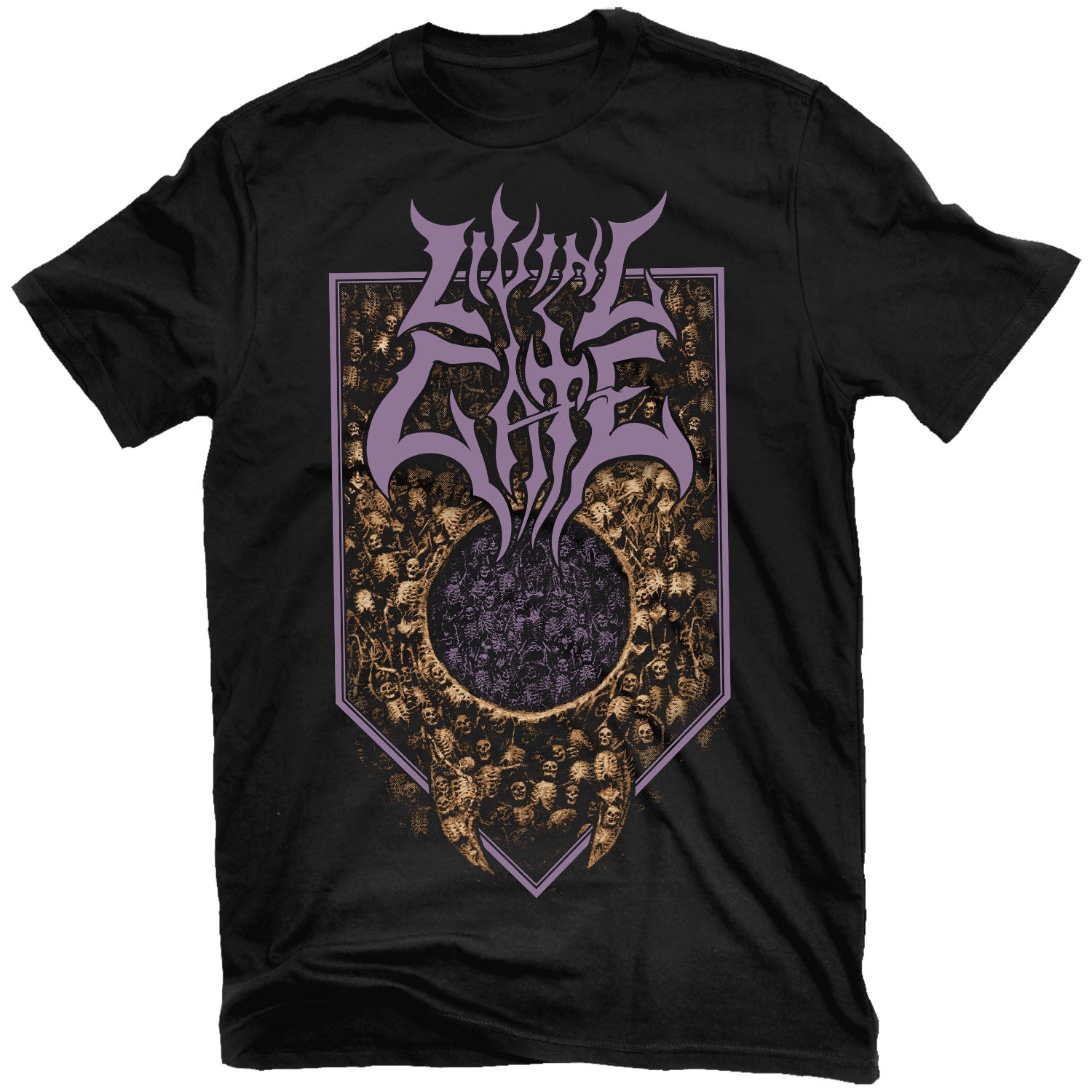

Living Gate Suffer As One Band Graphic Tee Cotton Round Neck Casual Unisex Tshirt Summer Top 4XL