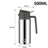 Two-in-one Oil Dispenser, Stainless Steel Oil Spray Bottle, Can Be Refilled with Portable Sprayer, Suitable for Baking, Cooking,