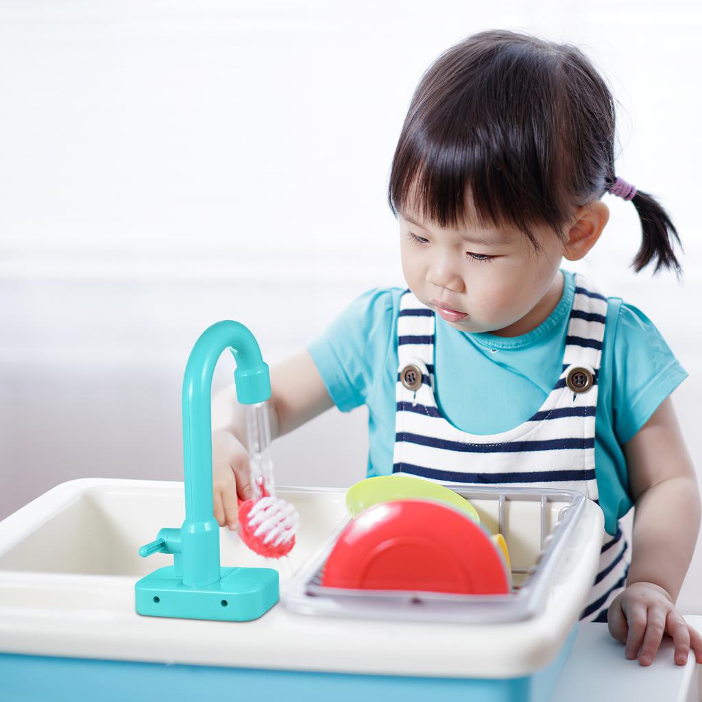 Kitchen Sink Faucet Replacement Accessories For Kids Pretend Play Sinks With Running Water Faucet Toy Play Kitchen Accessories