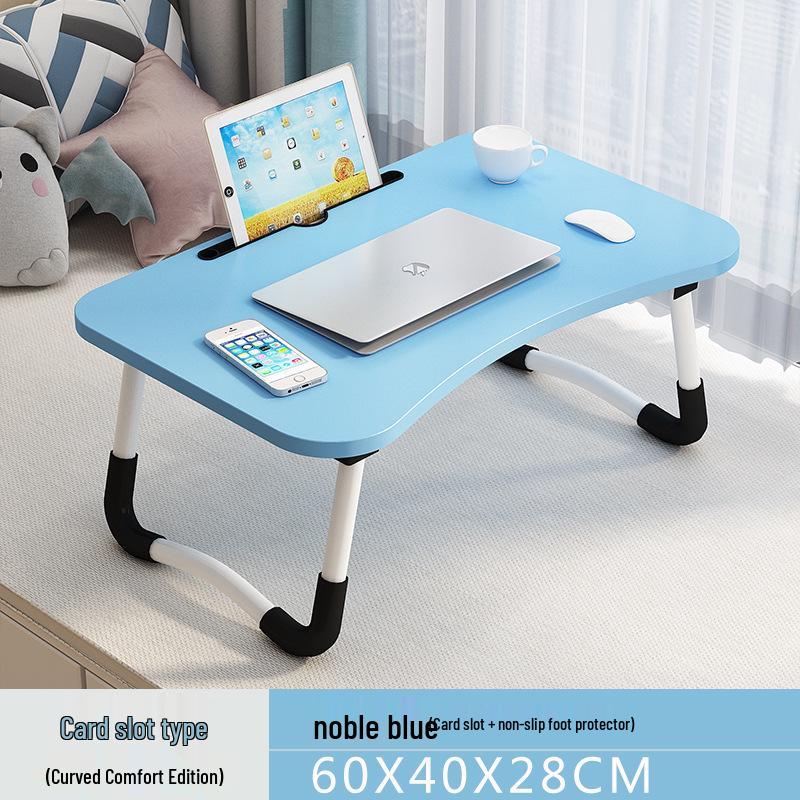Foldable Laptop Bed Table - Portable Desk for Dorms and Lounging