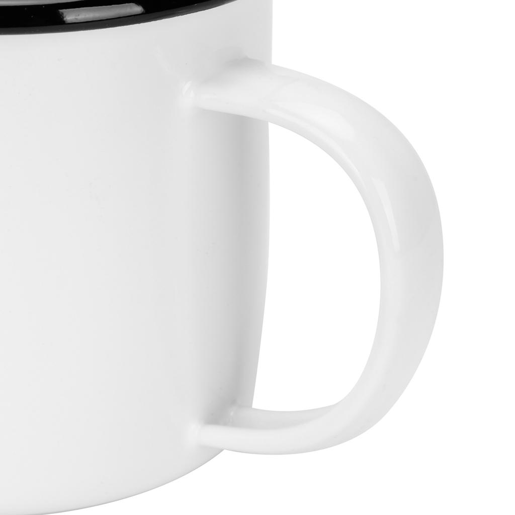8cm 350ml Enamel Cup Environmentally Friendly Thickened Water Cup for Coffee Wine Water Supplies