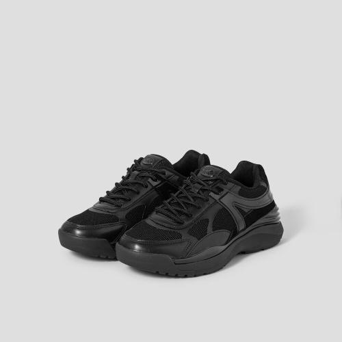 [Scholl] Women's Lightweight Outsole Sneakers Black [HH54K2S175]