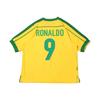 Nike Brasil 1998 Reedição Camisa de Réplica de Futebol Varsity Maize/Verde Pinheiro/Verde Sorte Homens Tops Amarelo IB1155-741