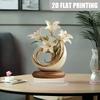 Minimalist Luxury Mother'S Day Desktop Flower Acrylic Art Decoration