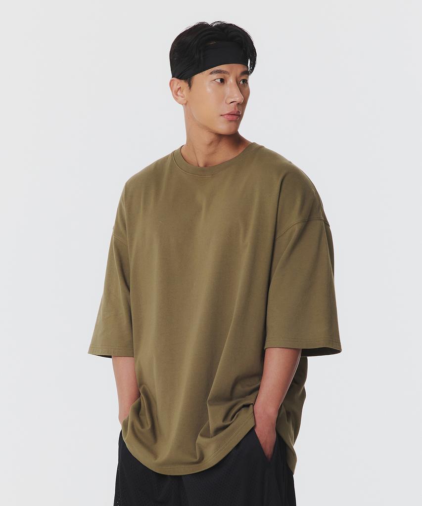 MUSINSA STANDARD SPORTS [Cooltandard] Cotton Mesh Max Overfit Short Sleeve (3 Colors)